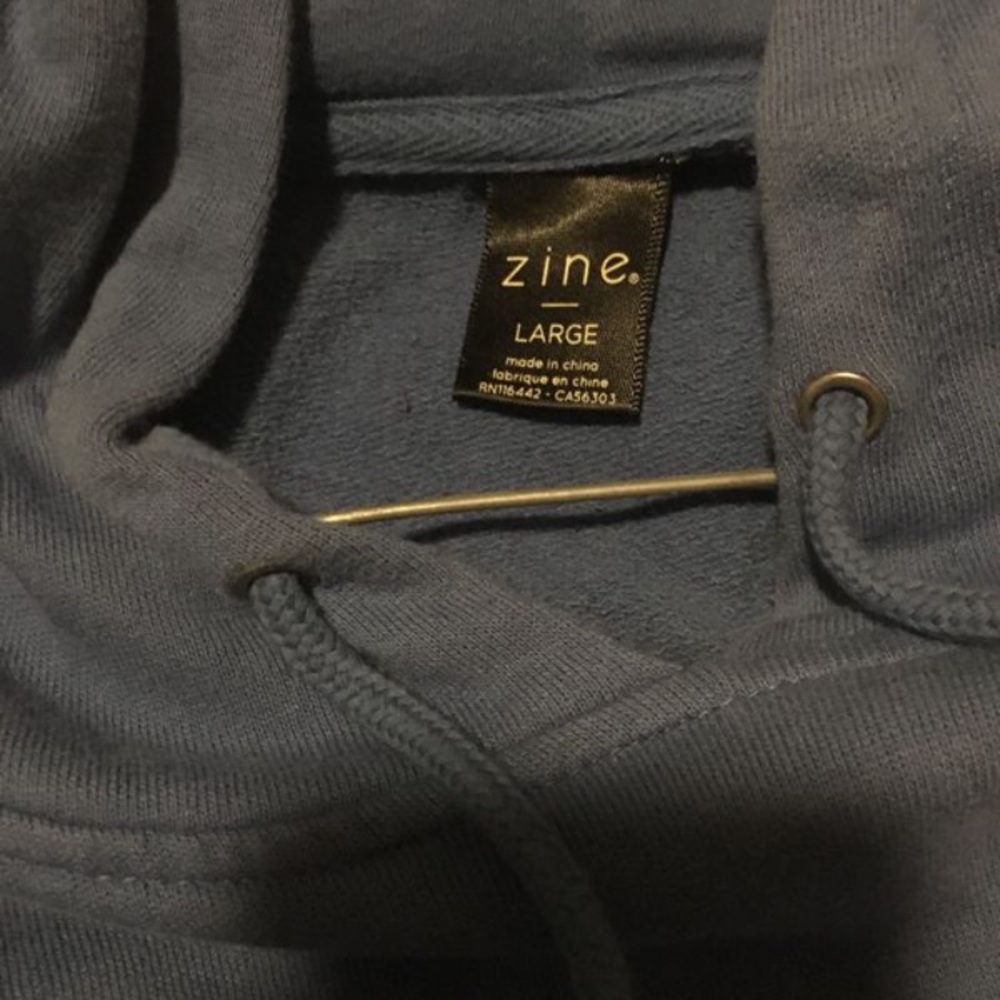 Blue-purple fade hoodie